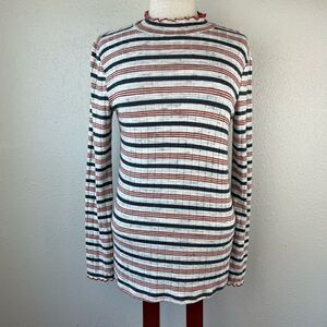 Yellow Chair Long Sleeve Top Size M EUC